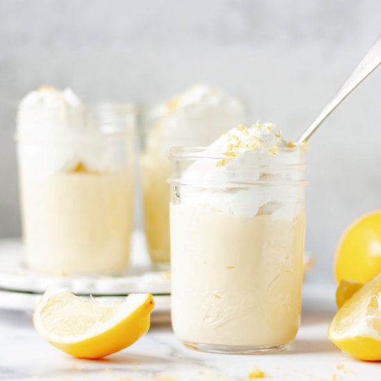 Lemon pudding