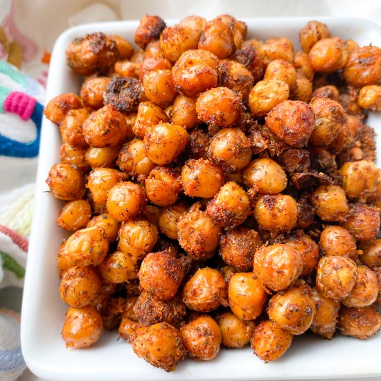 Crispy Spiced Chickpeas