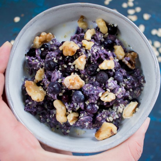 Blueberry Overnight Oats