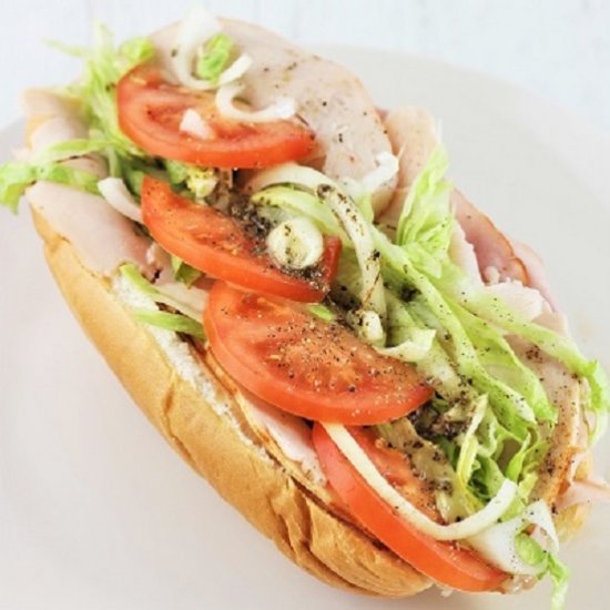 turkey italian hoagie