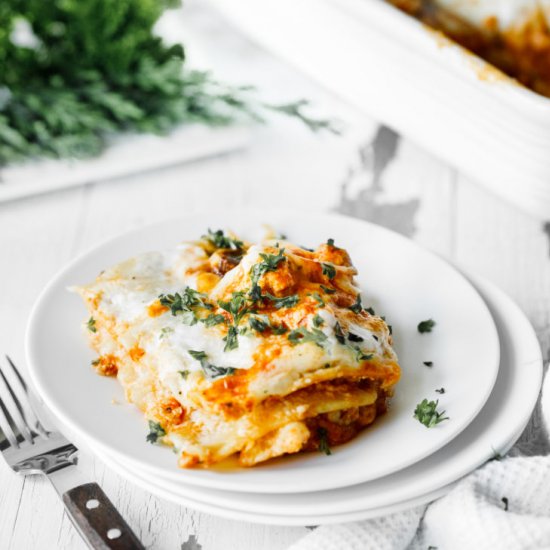 World’s Best Homemade Lasagna