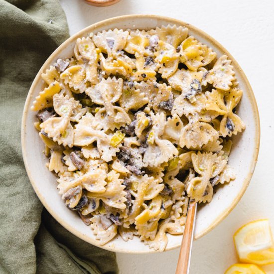 Creamy Bow Tie Pasta