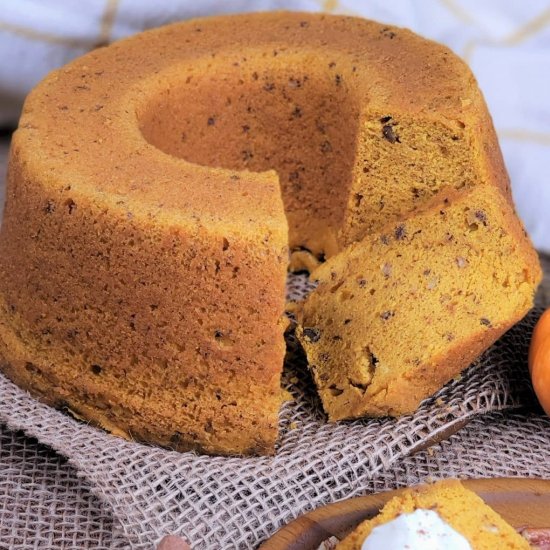 Pumpkin Butterscotch Bundt Cake