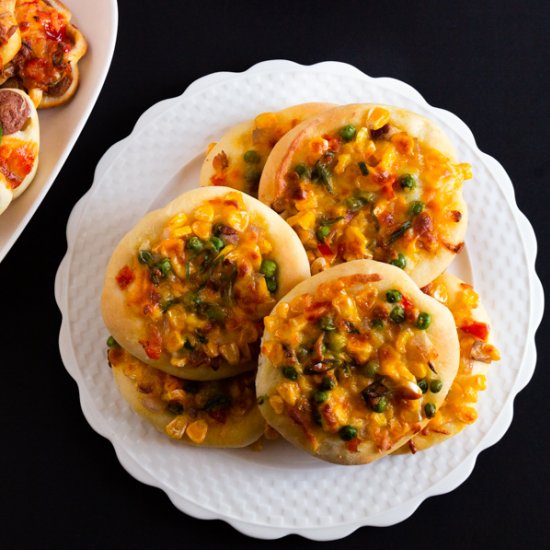 Mini Veggie Flatbreads