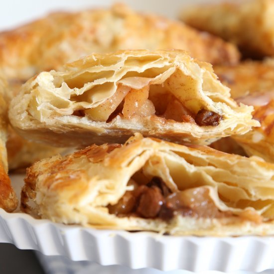 Puff Pastry Apple Turnovers