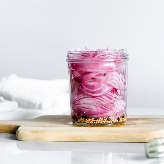 Easy Pickled Red Onions