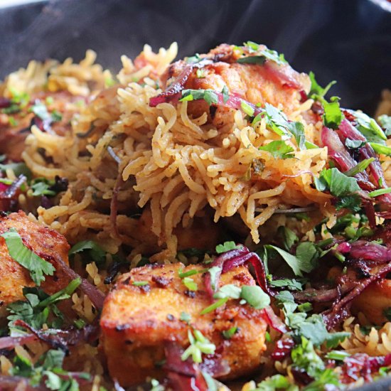 Salmon Fish Biryani