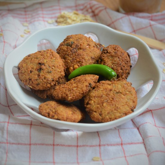 Oats Masala Vada