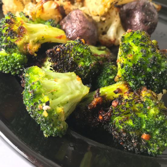 Air Fryer Broccoli- Use frozen veg!