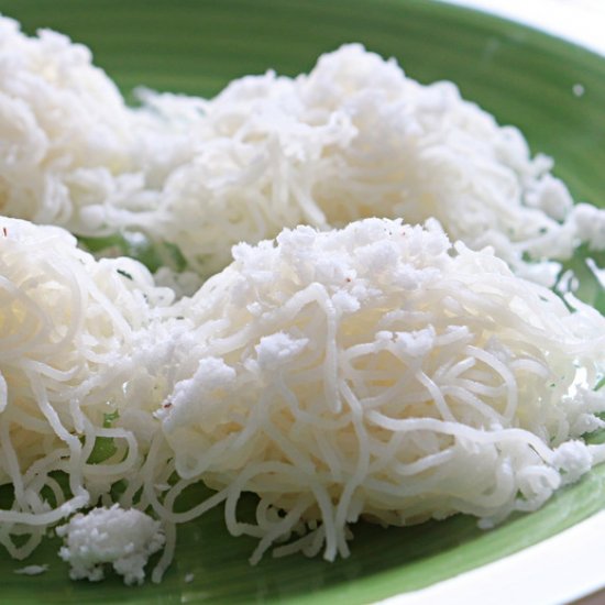 Idiyappam from Rice  | Nool Puttu