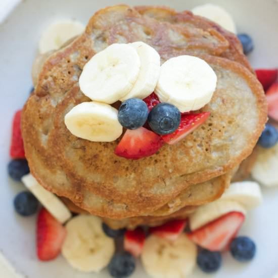 Gluten Free Banana Pancakes