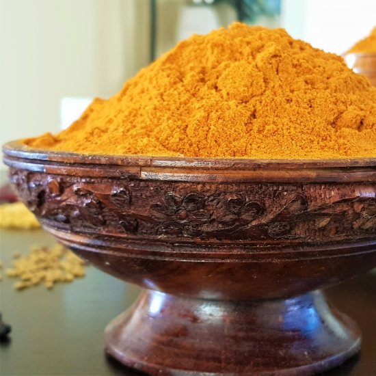 Homemade Sambhar powder/Podi