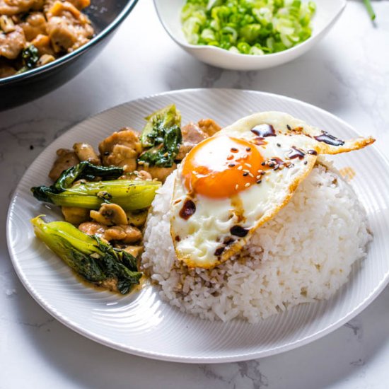 Stir-Fried Ginger Sesame Chicken