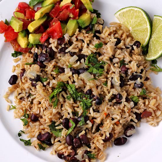 one-pot rice and beans