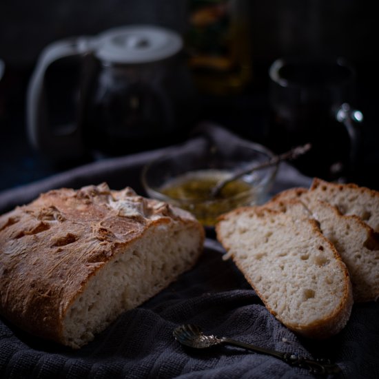 Homemade Crusty Bread Recipe