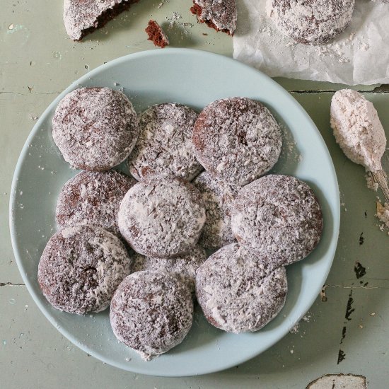 Mexican hot chocolate cookies