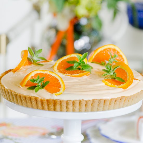 Orange Cream Tart