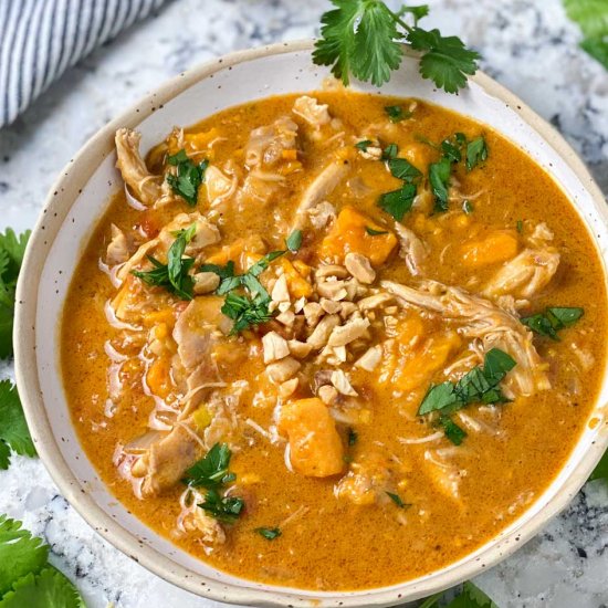 African Peanut Stew with Chicken