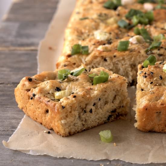 furikake focaccia