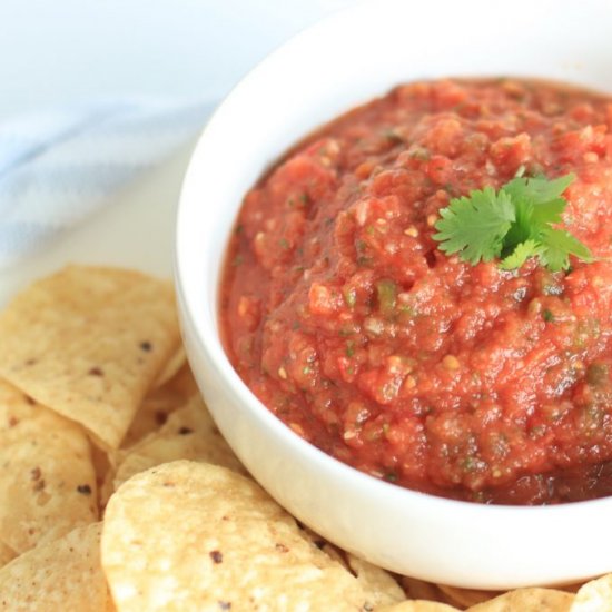 5 Minute Homemade Salsa