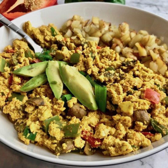 Vegan Tofu Scramble