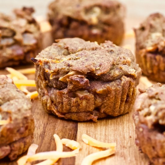 Vegan GF Carrot Cake Muffins