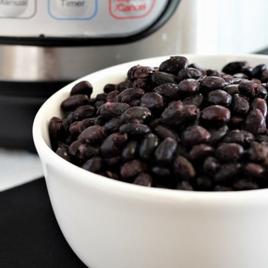 instant pot black beans