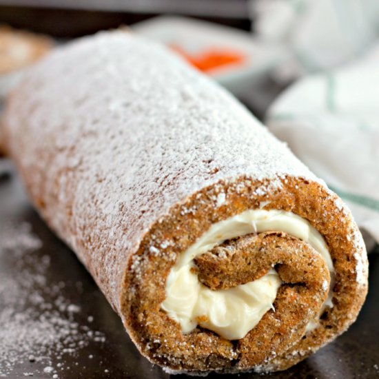 Carrot Cake Roll