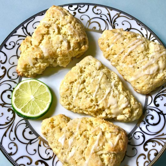 Coconut Lime Scones