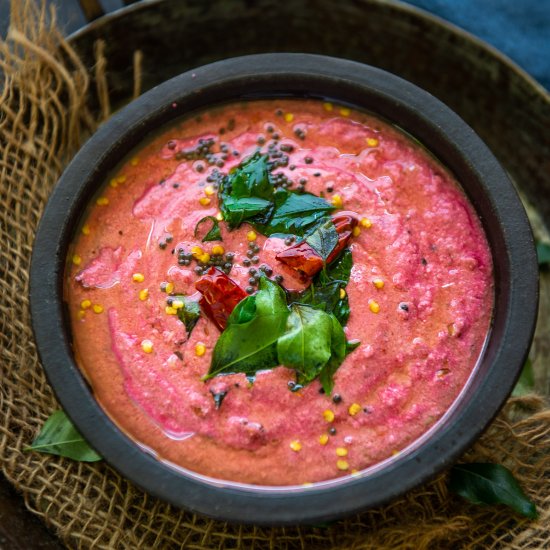 Beetroot Raita