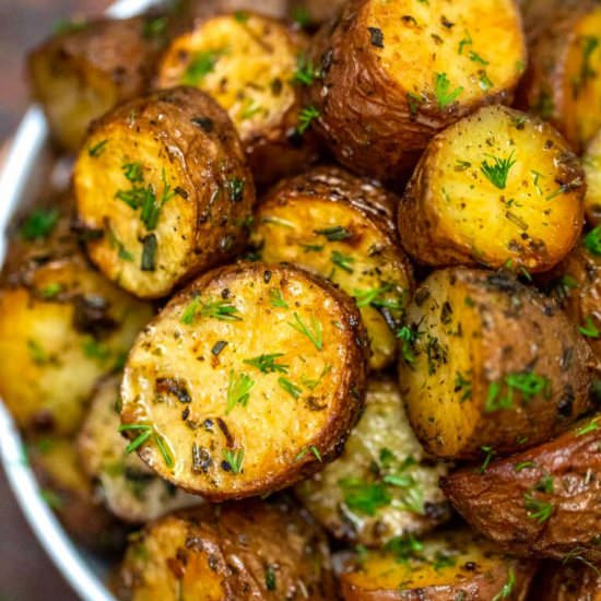 Oven Roasted Baby Red Potatoes