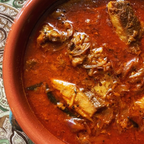 Kerala-style sardine curry