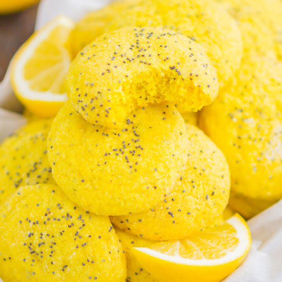 Lemon Poppy Seed Cookies