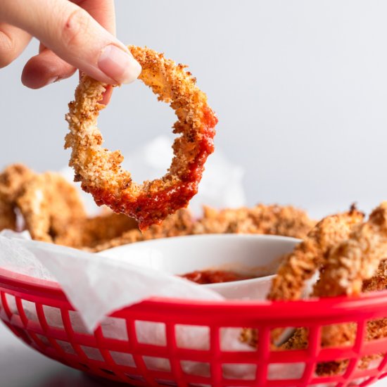 Air Fried Onion Rings