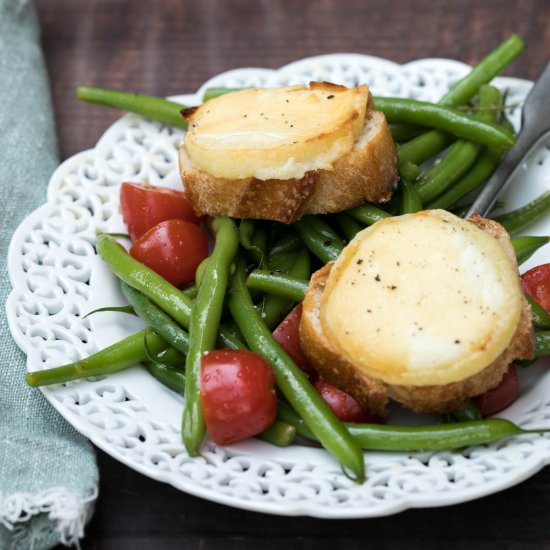 Green Bean Salad with Goat Cheese