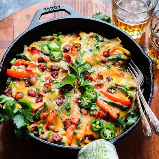 jalapeno popper chicken skillet