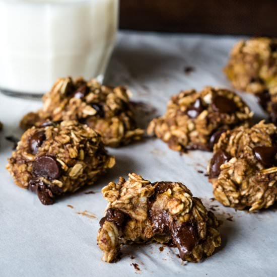 Oatmeal Banana Chip Cookies