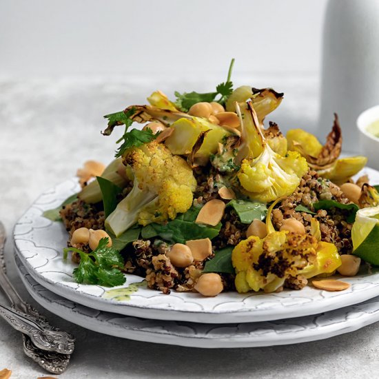 Roasted Cauliflower Salad