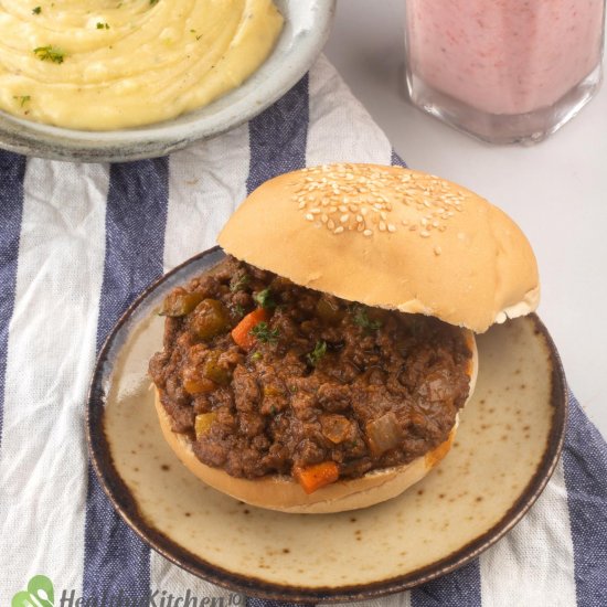 Healthy Sloppy Joe Recipe