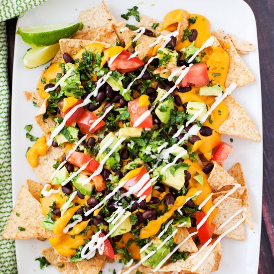 Vegan Clean Eating Nachos