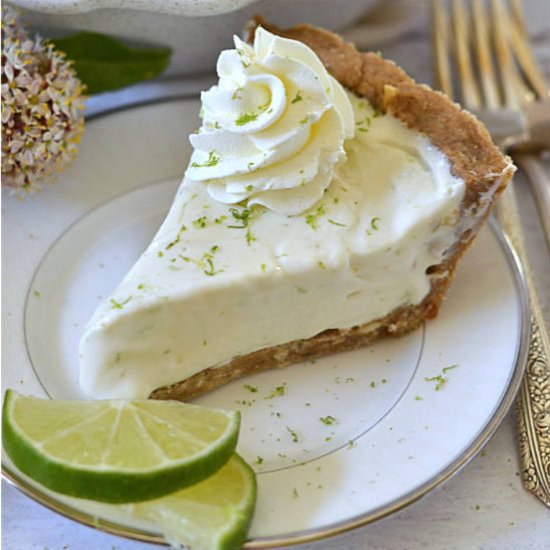 Margarita Pie with a Pretzel Crust