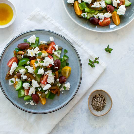 Easy Greek Salad