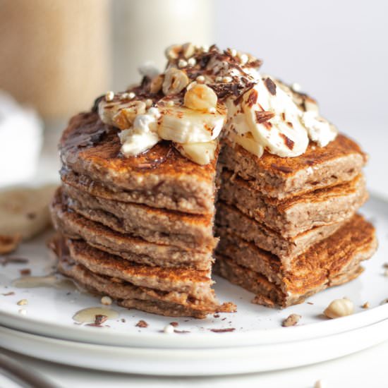 Vegan Blender Banana Pancakes