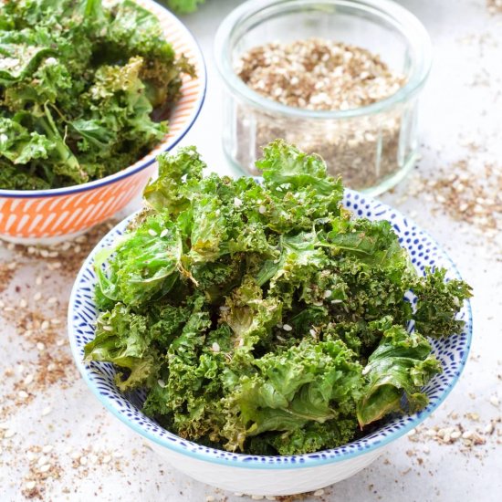 Kale Crisps (Kale Chips)