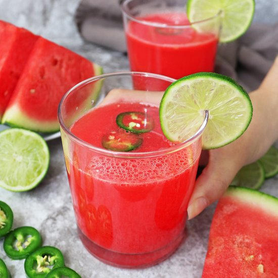 Watermelon Paloma Mocktail