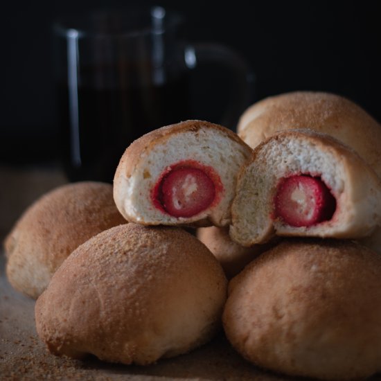 Homemade Stuffed Pandesal