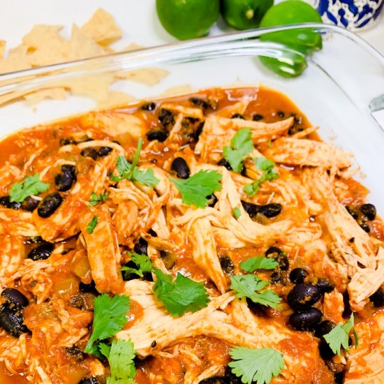 Slow Cooker Enchilada Chicken