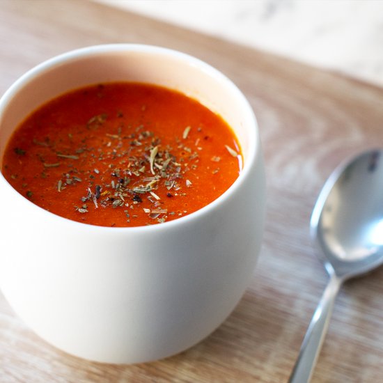 Red Pepper And Tomato Soup