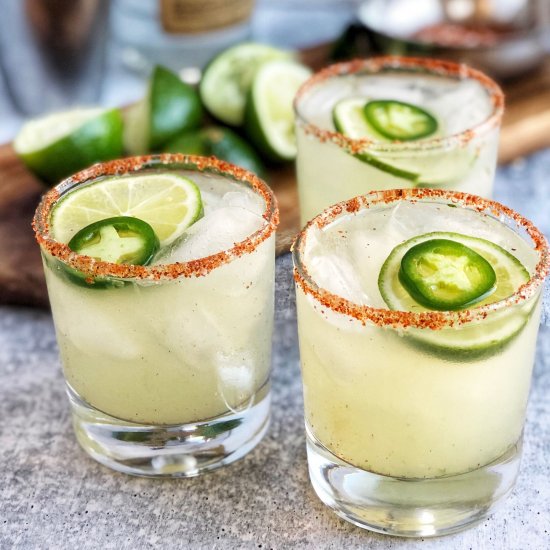 Spicy Jalapeño Margaritas