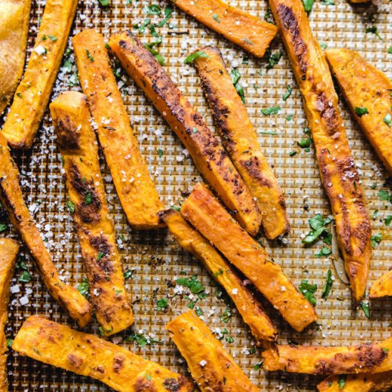 Baked Sweet Potato Fries